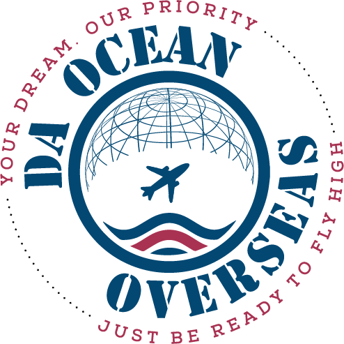 Website design for Da Ocean Overseas in Surat