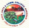 Website design for Government Arts & Commerce College, Khergam